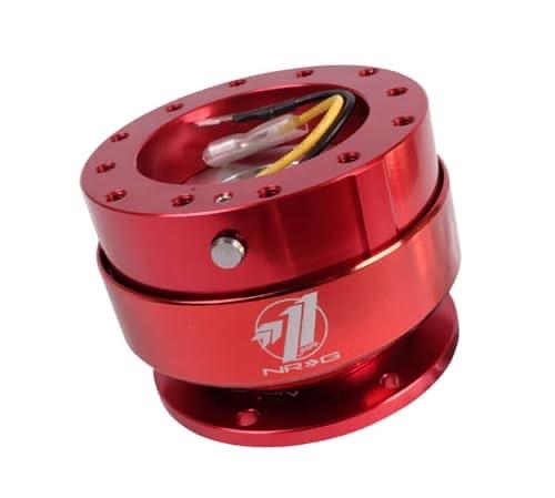 NRG STEERING WHEEL QUICK RELEASE KIT GEN 2.0 RED UNIVERSAL