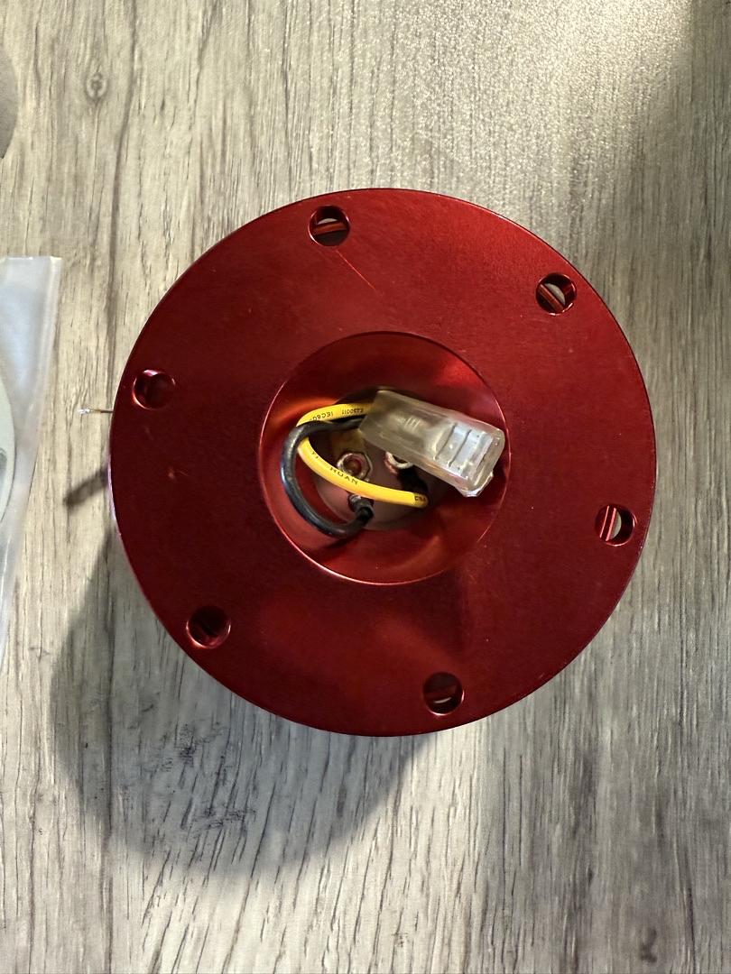 NRG STEERING WHEEL QUICK RELEASE KIT GEN 2.0 RED UNIVERSAL