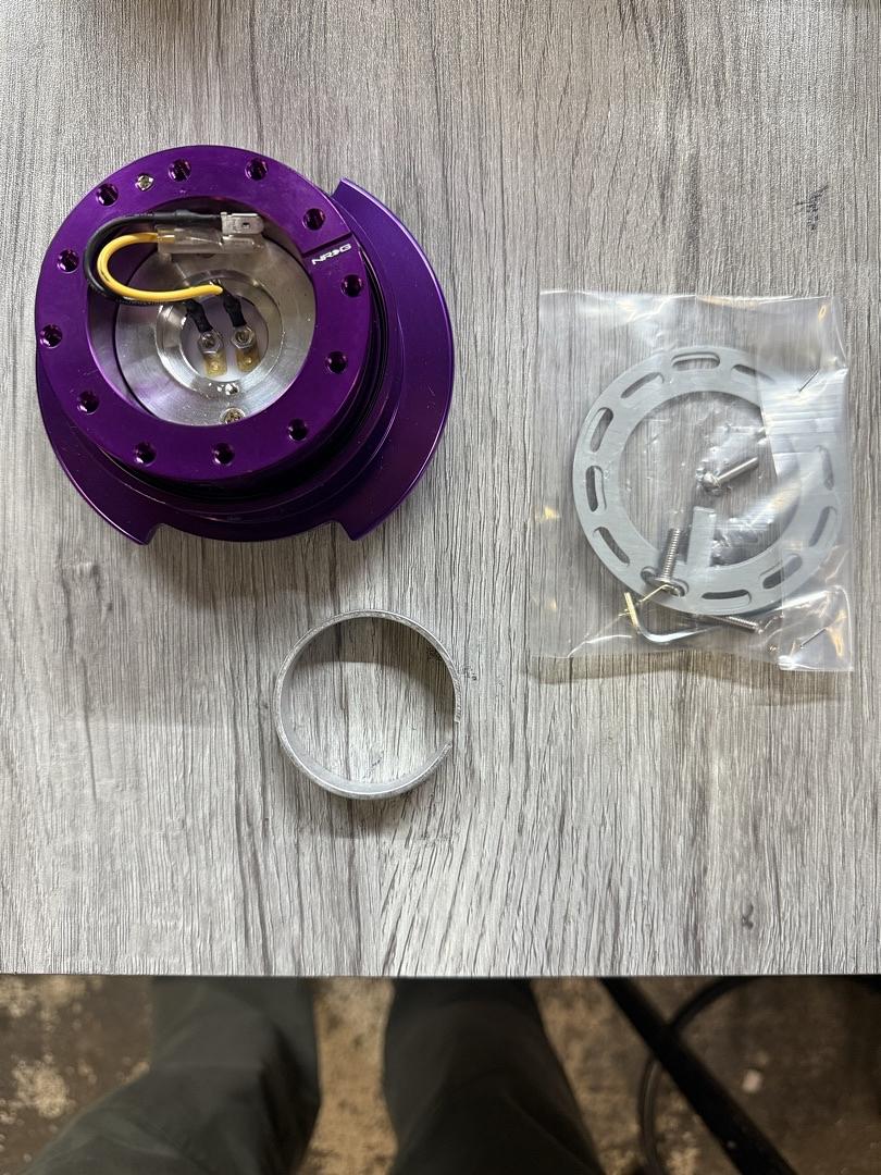 QUICK RELEASE KIT (PURPLE BODY/PURPLE RING) NRG INNOVATIONS