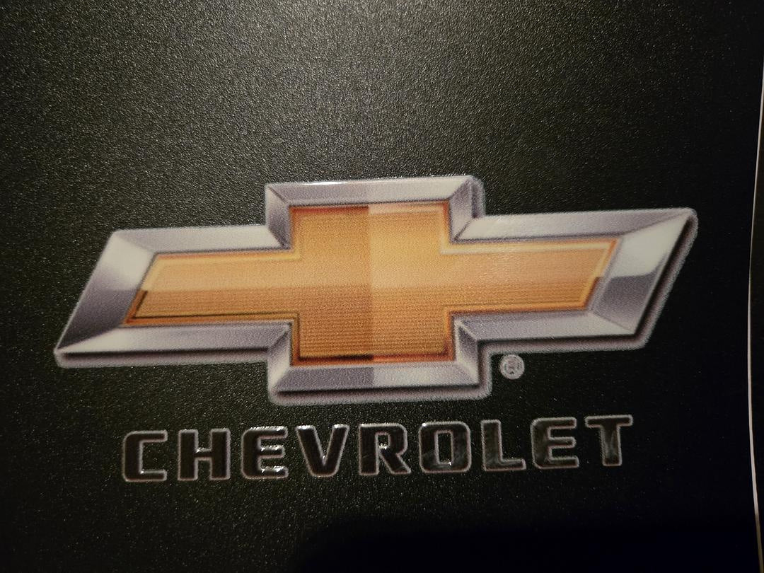 Chevrolet Emblem UV Sticker