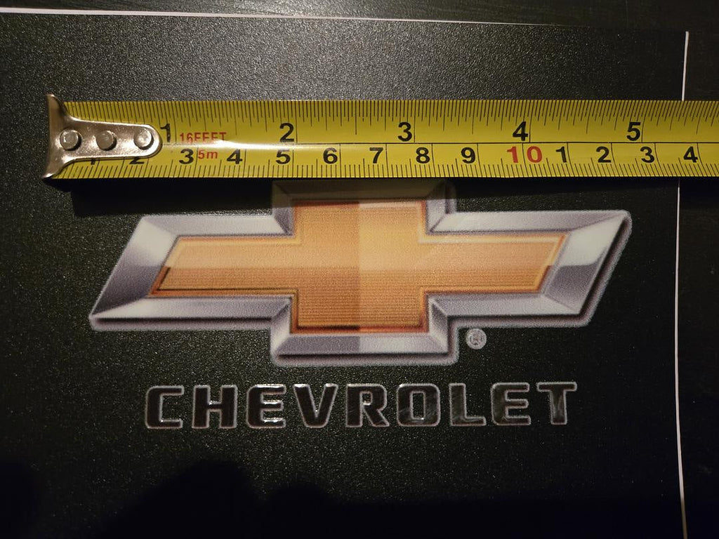 Chevrolet Emblem UV Sticker