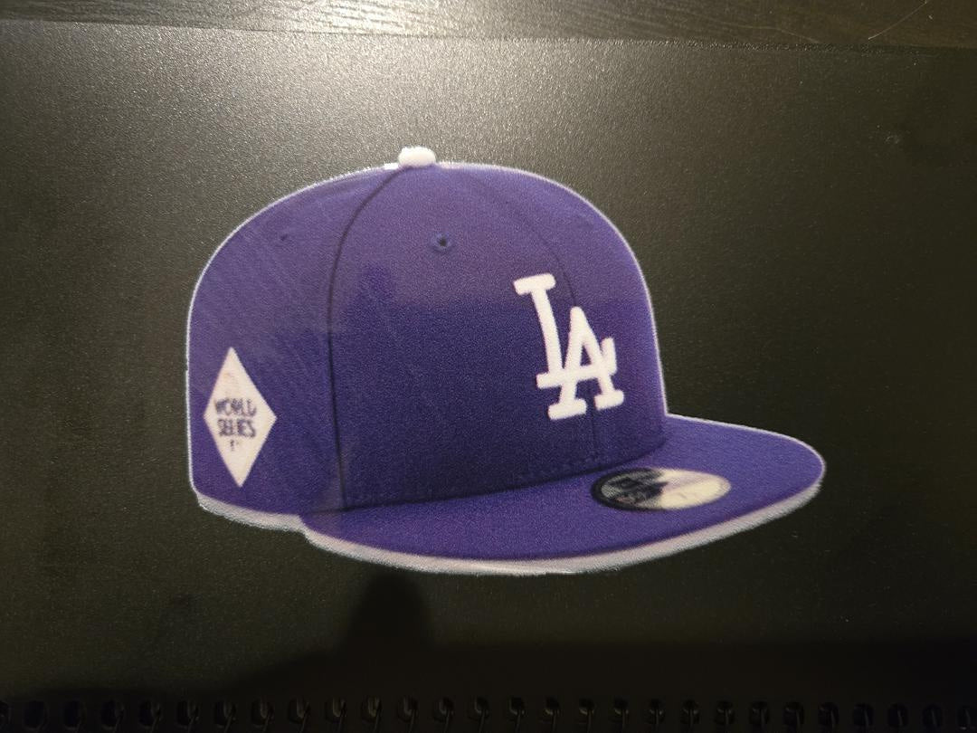 Dodger Hat UV Sticker