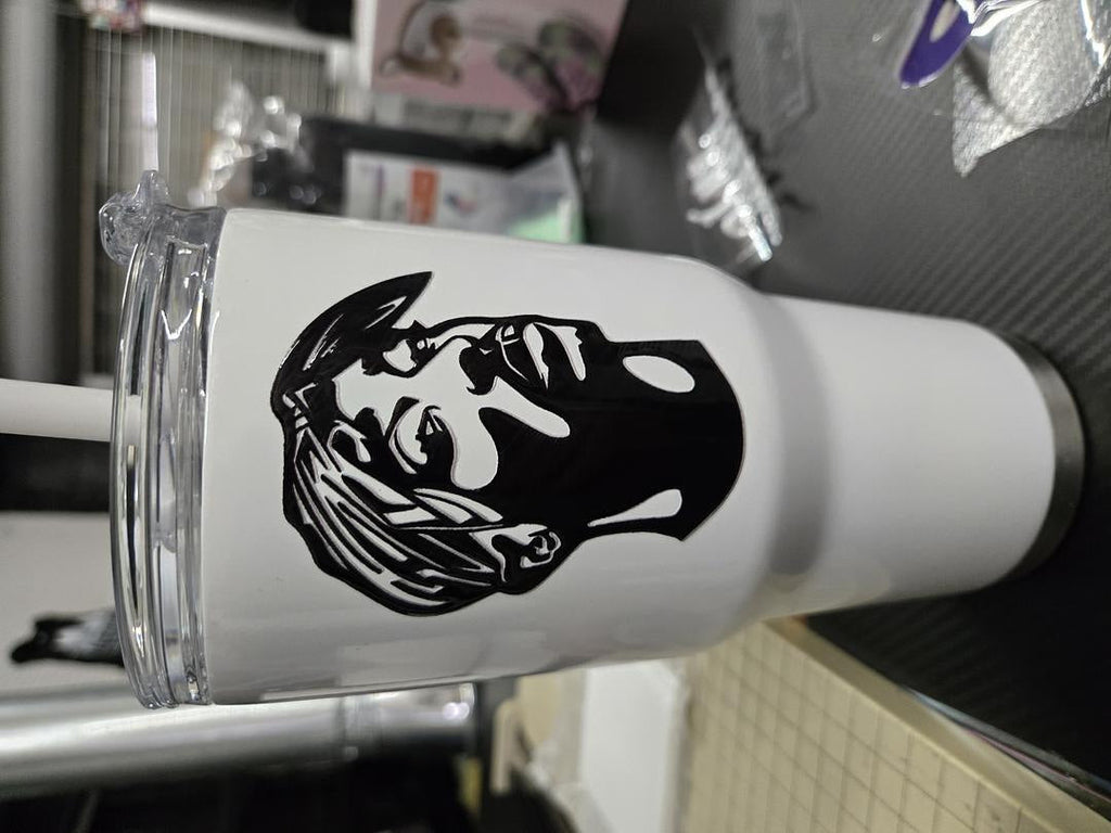 Tupac Stk Vinyl Sticker