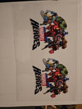 Marvel Heroes UV Sticker