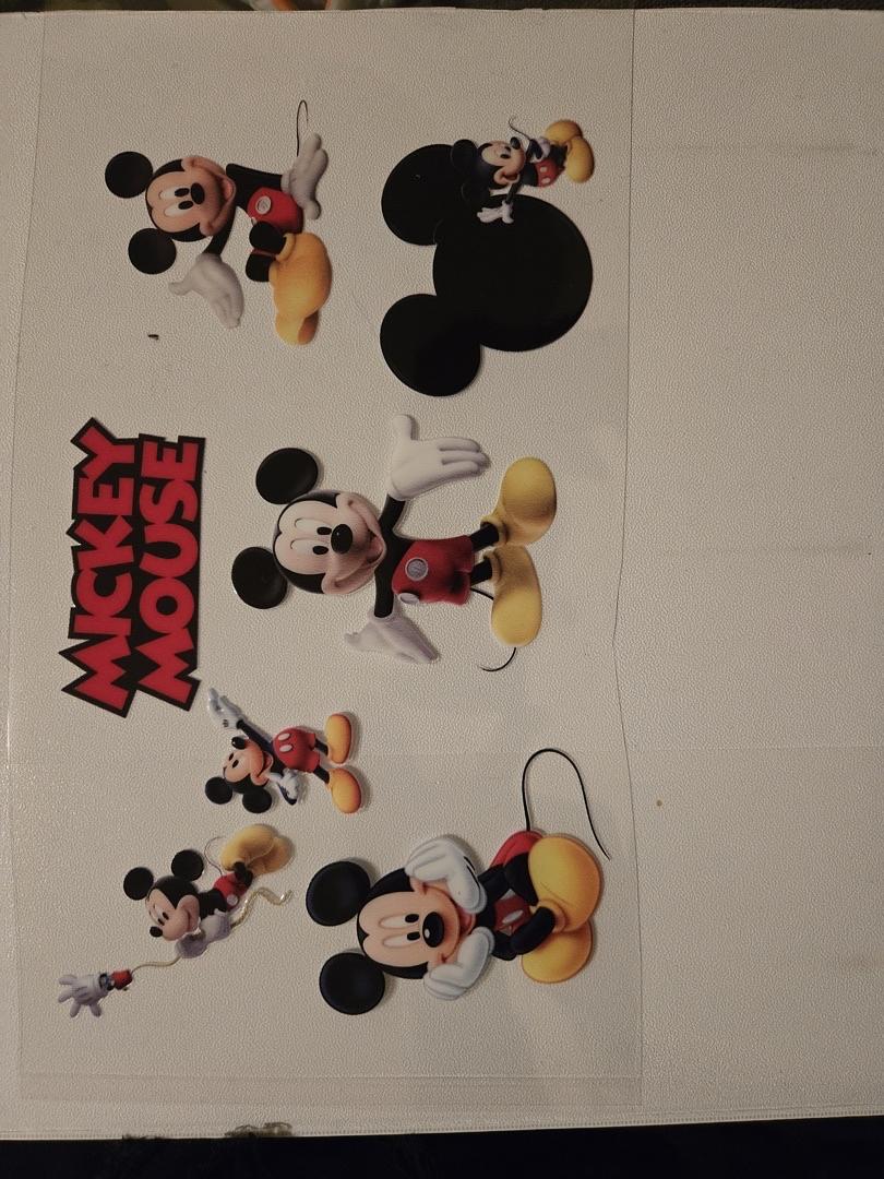 Mickey Mouse UV Sticker