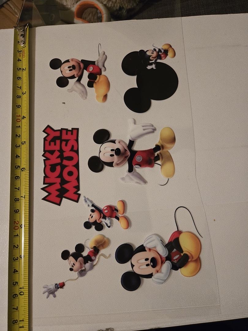 Mickey Mouse UV Sticker