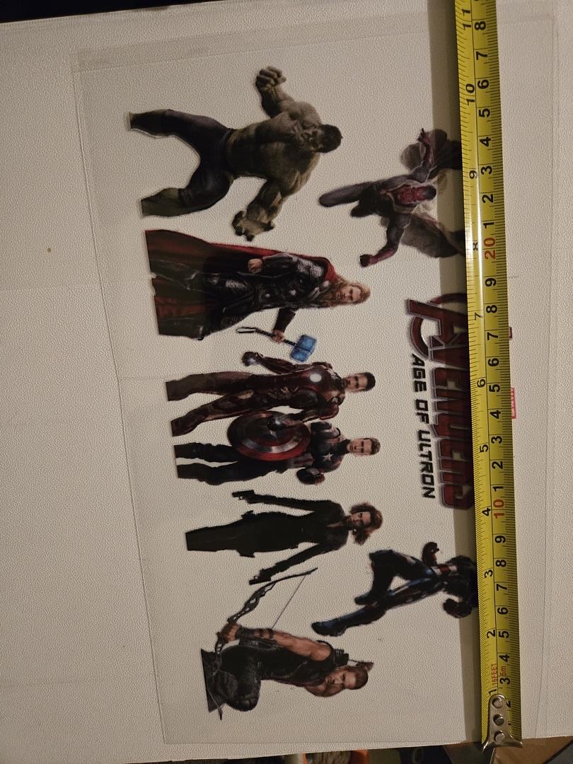 Avengers # 1 UV Sticker