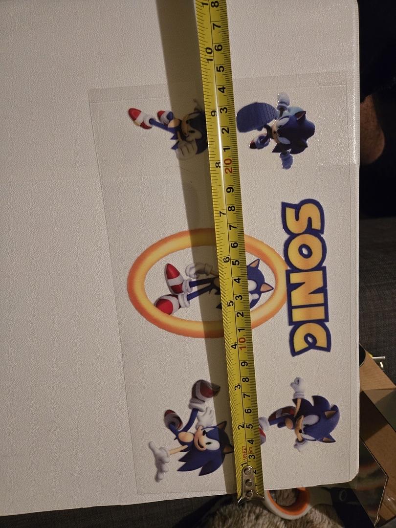 Sonic UV Sticker