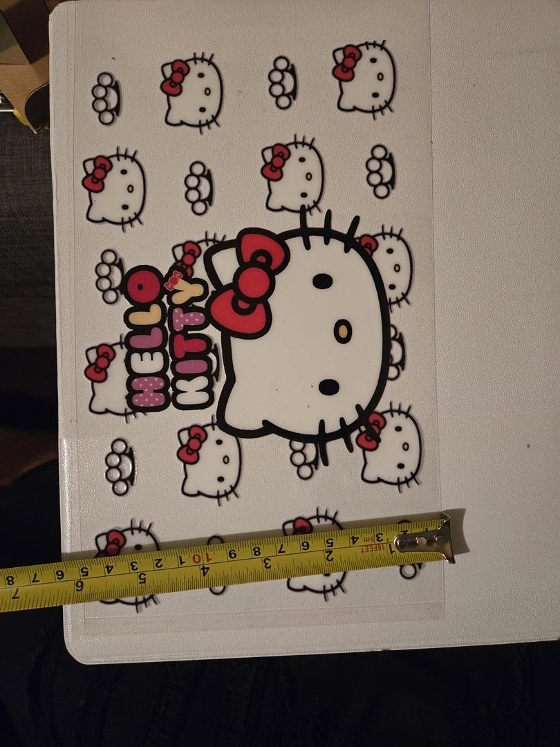 Hello Kitty # 1 UV Sticker