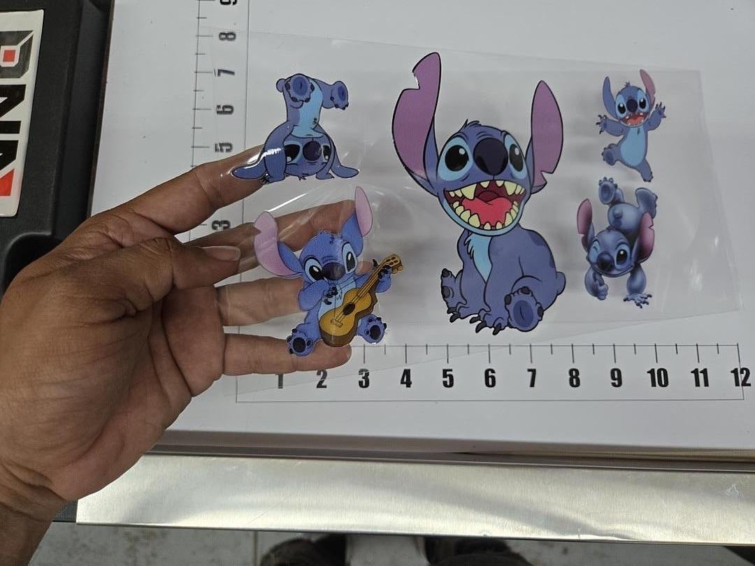 Lilo & Stich #2 UV Sticker
