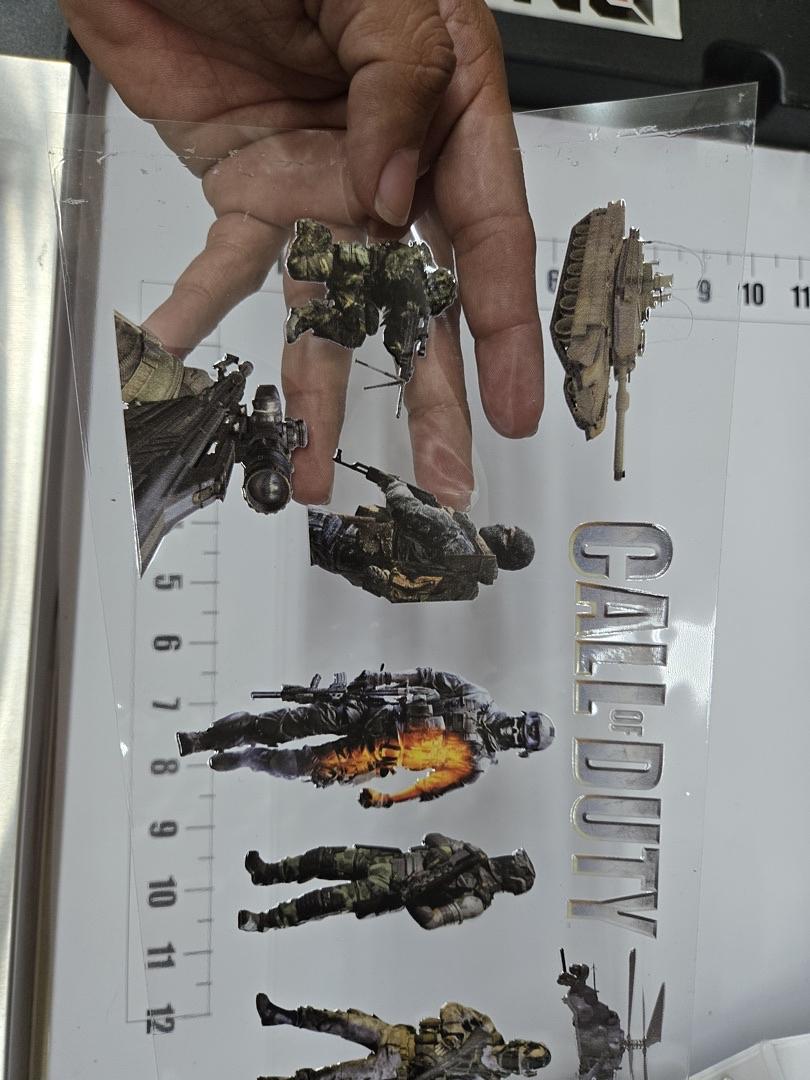 Call Of Duty UV Sticker