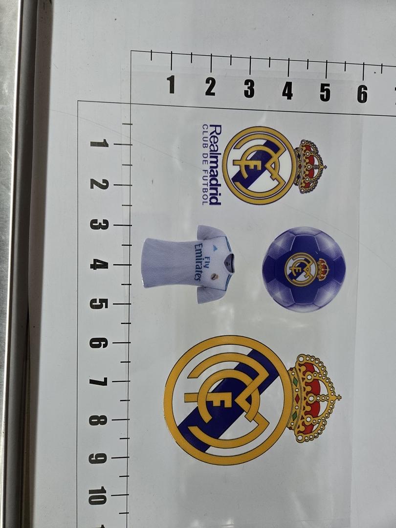 Real Madrid UV Sticker
