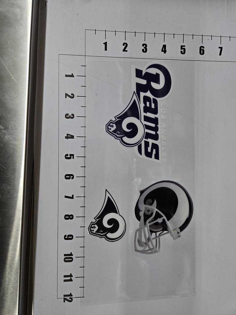 Rams UV Sticker