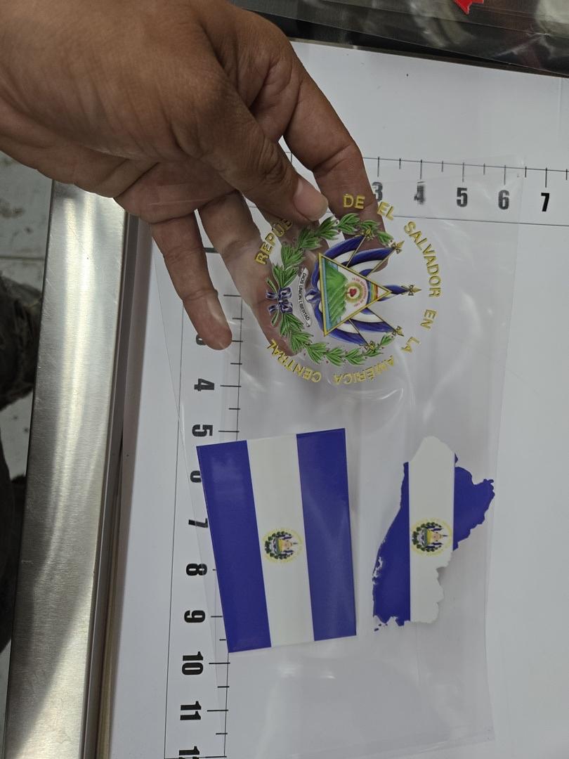 El Salvador UV Sticker