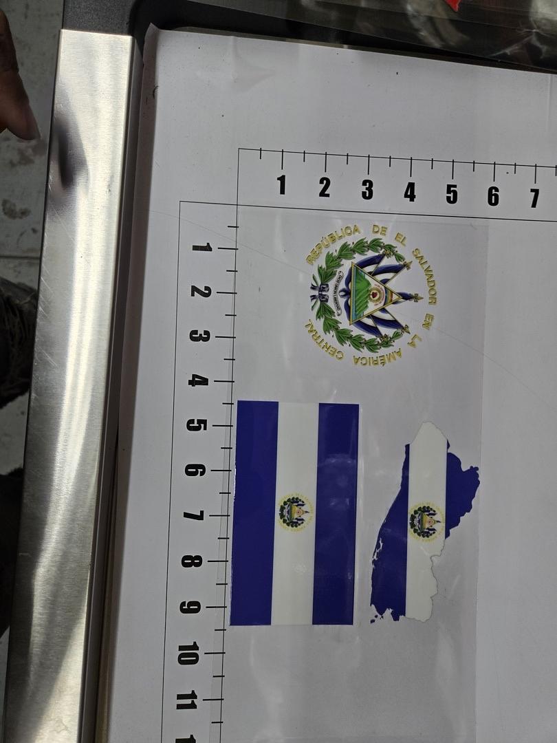 El Salvador UV Sticker