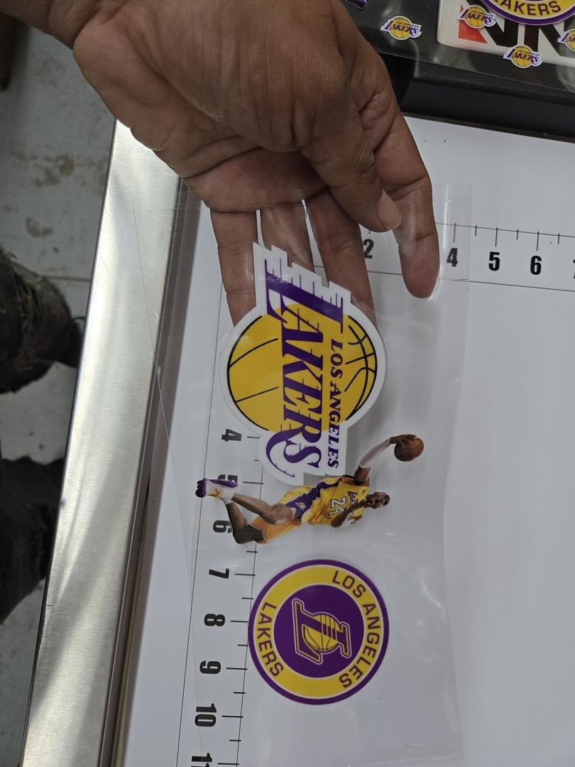Lakers #1 UV Sticker