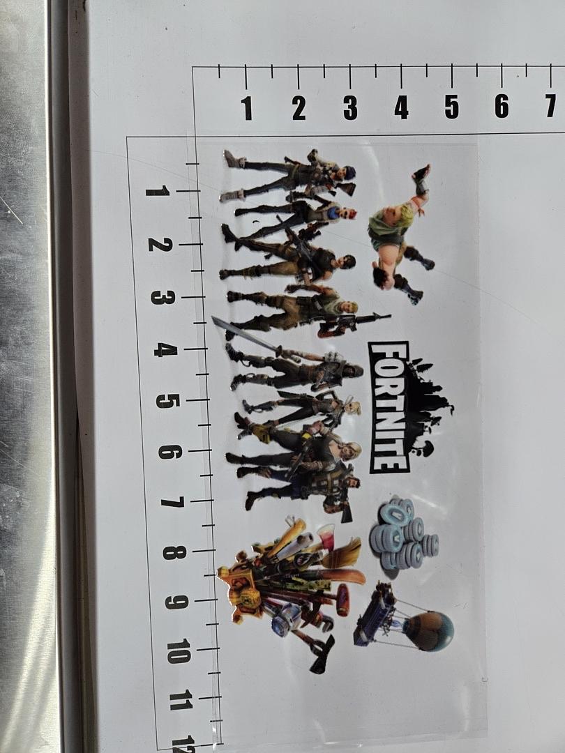 Fortnite Characters UV Sticker