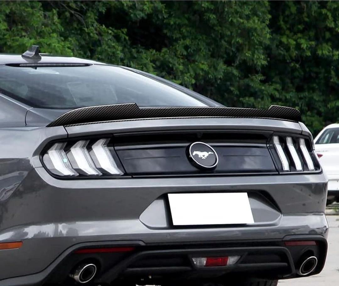 15-22 FORD MUSTANG FIBER TRUNK SPOILER WING