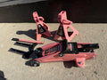 2 Ton Car Jack and Stands Kit 2T(4000 lbs) Capacity Low Profile Hydraulic Trolley Service/Floor Jack with 2 Ratchet Stan