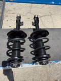 04-07 TOYOTA HIGHLANDER STEEL FRONT LEFT AND RIGHT STRUTS W/ COIL SPRING ASSEMBLY