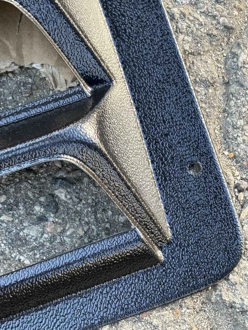 97-17 GMC SAVANA / CHEVY EXPRESS REAR BLACK WINDOWS BLACK LOUVERS