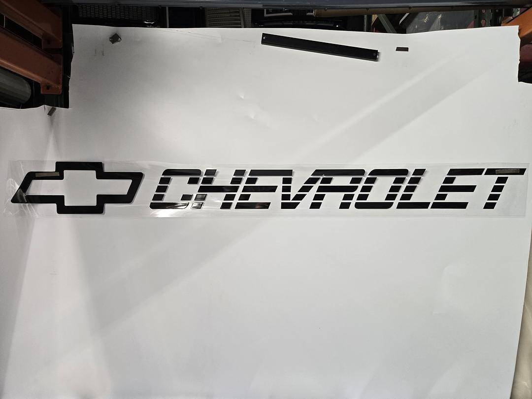Chevrolet UV Sticker