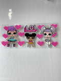 LOL Surprise UV Sticker