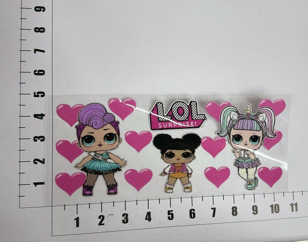 LOL Surprise UV Sticker