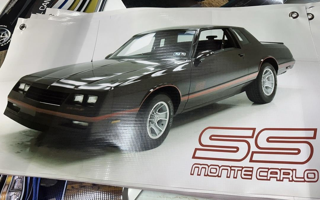 Monte Carlo SS Poster - Black
