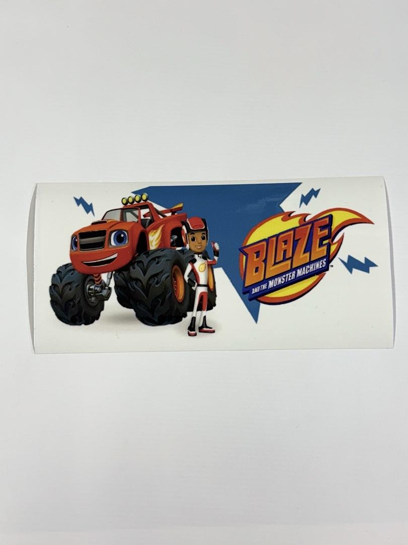 Blaze Cartoon For Any Surface UV Sticker