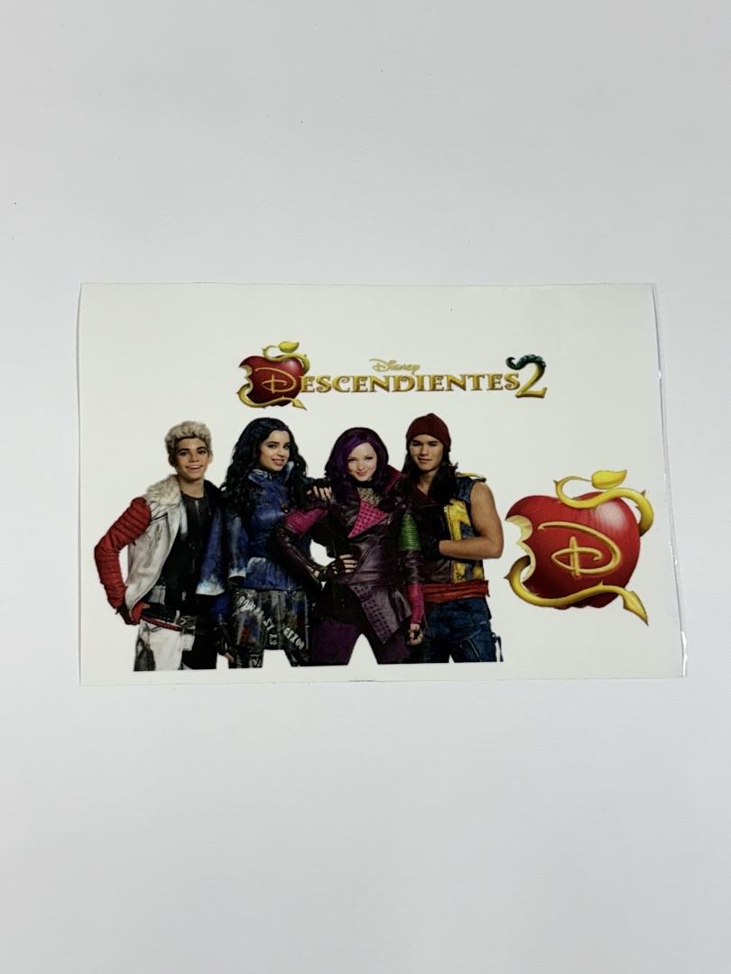 Descendientes Disneys UV Sticker