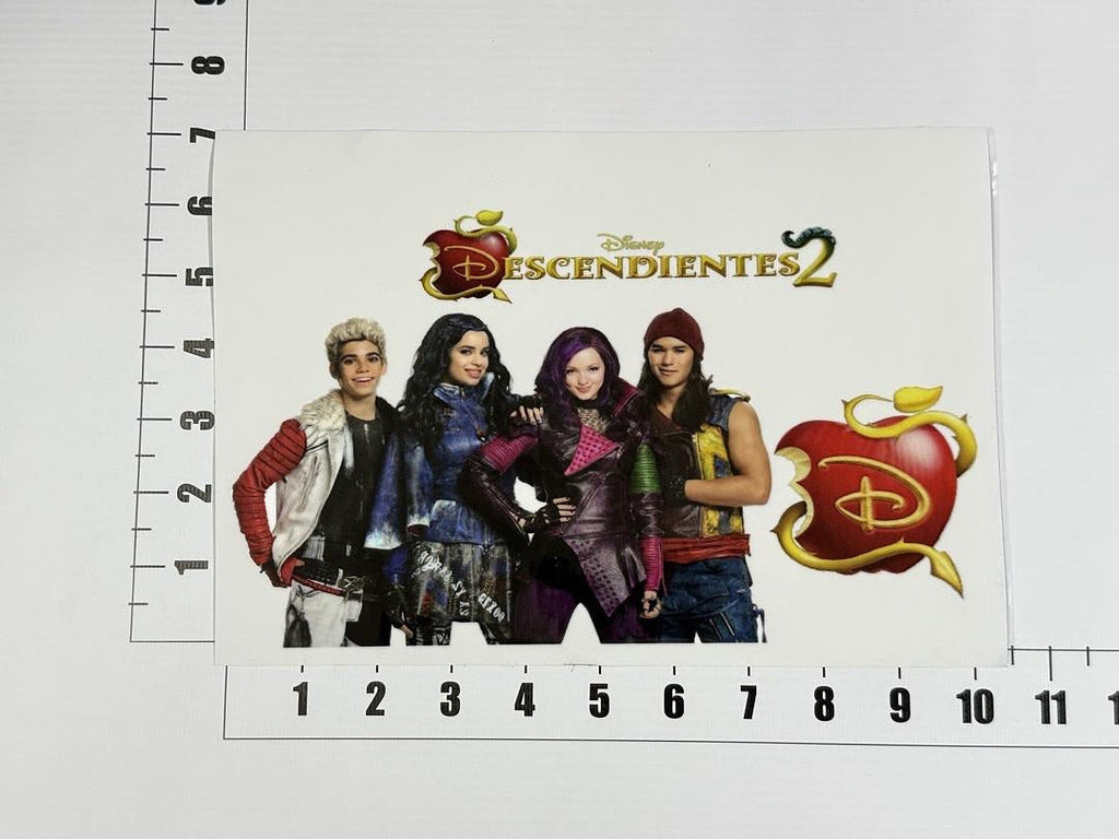Descendientes Disneys UV Sticker