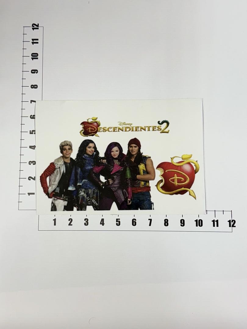 Descendientes Disneys UV Sticker