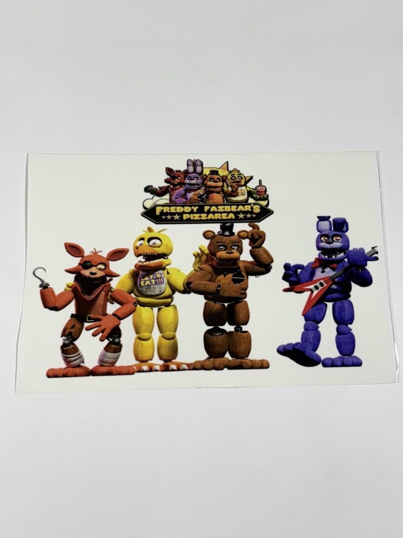 Five Nights Of Freddy Movie UV Sticker