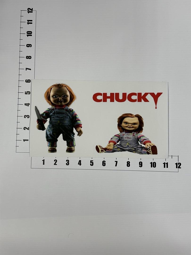 Chucky UV Sticker
