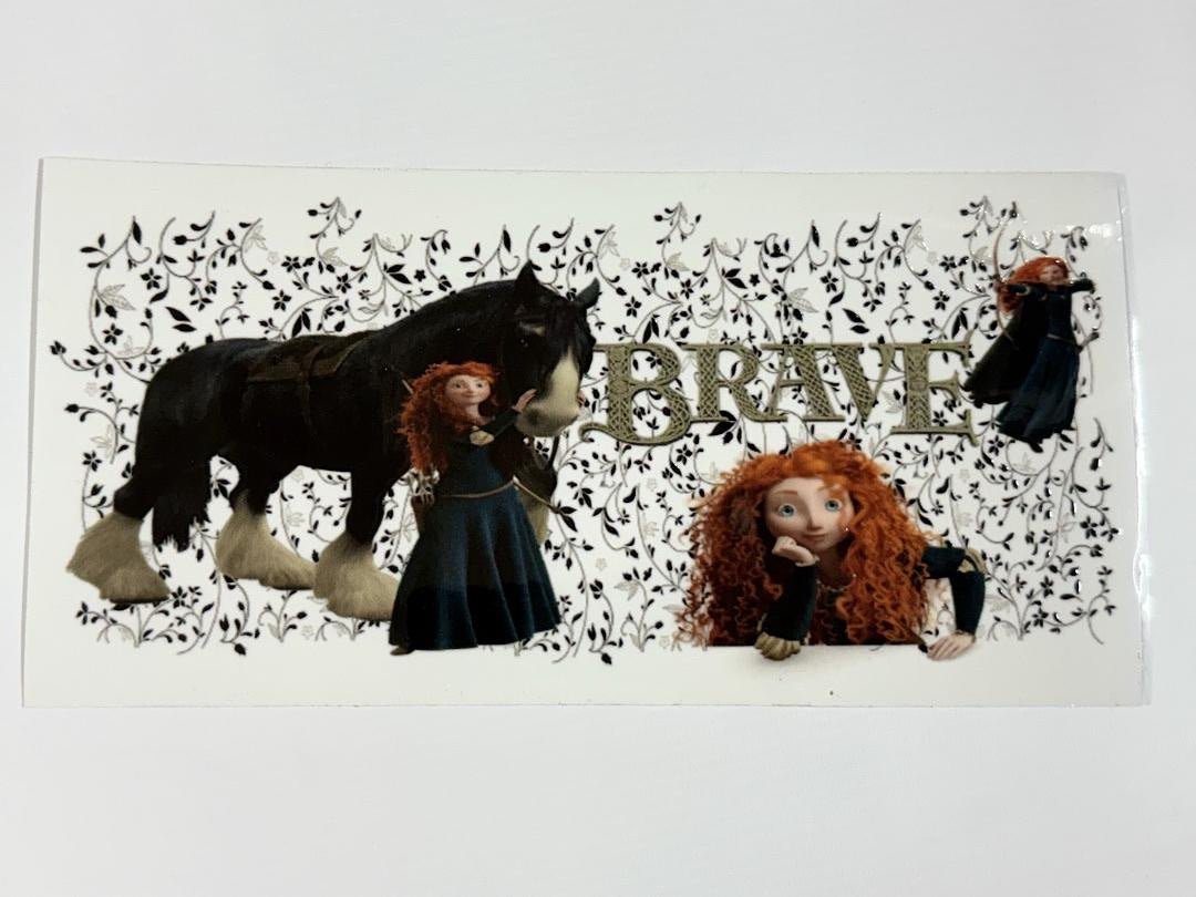Brave Horse Disney UV Sticker