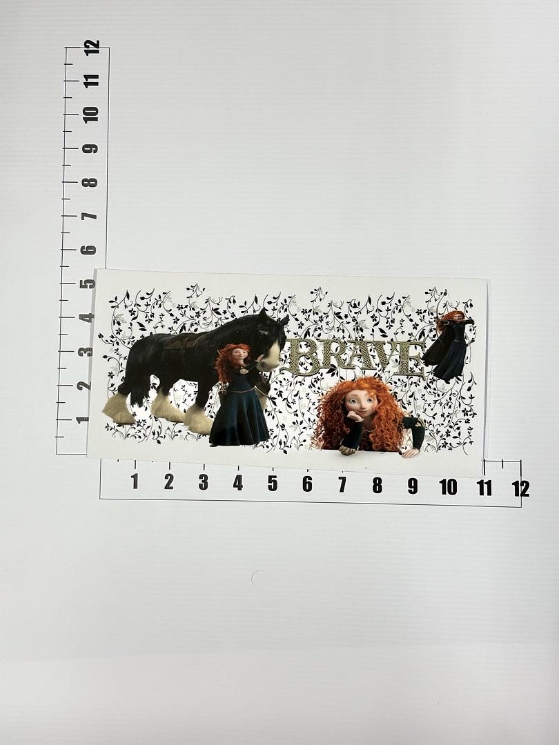 Brave Horse Disney UV Sticker