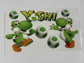 Yoshi Super Mario UV Sticker