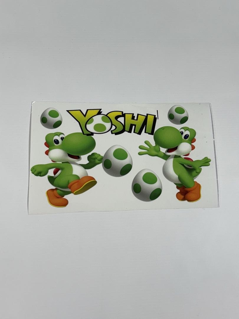Yoshi Super Mario UV Sticker