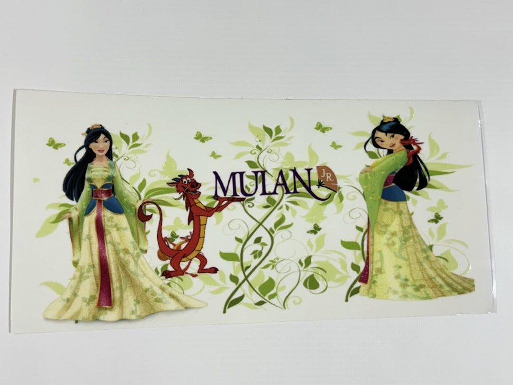 Mulan Mushu UV Sticker