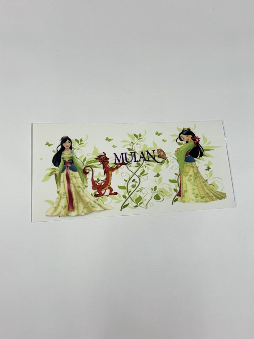 Mulan Mushu UV Sticker