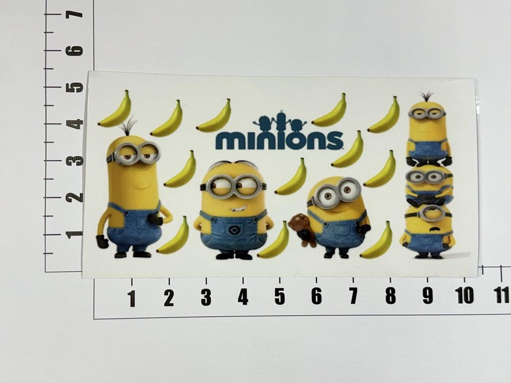 The Minions Bananas UV Sticker