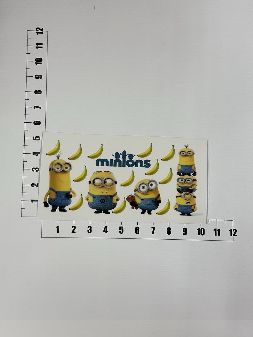 The Minions Bananas UV Sticker