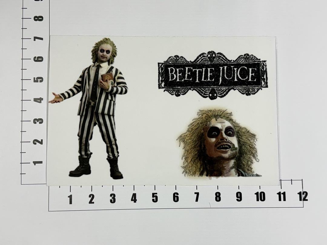 Beetle Juice UV Sticker