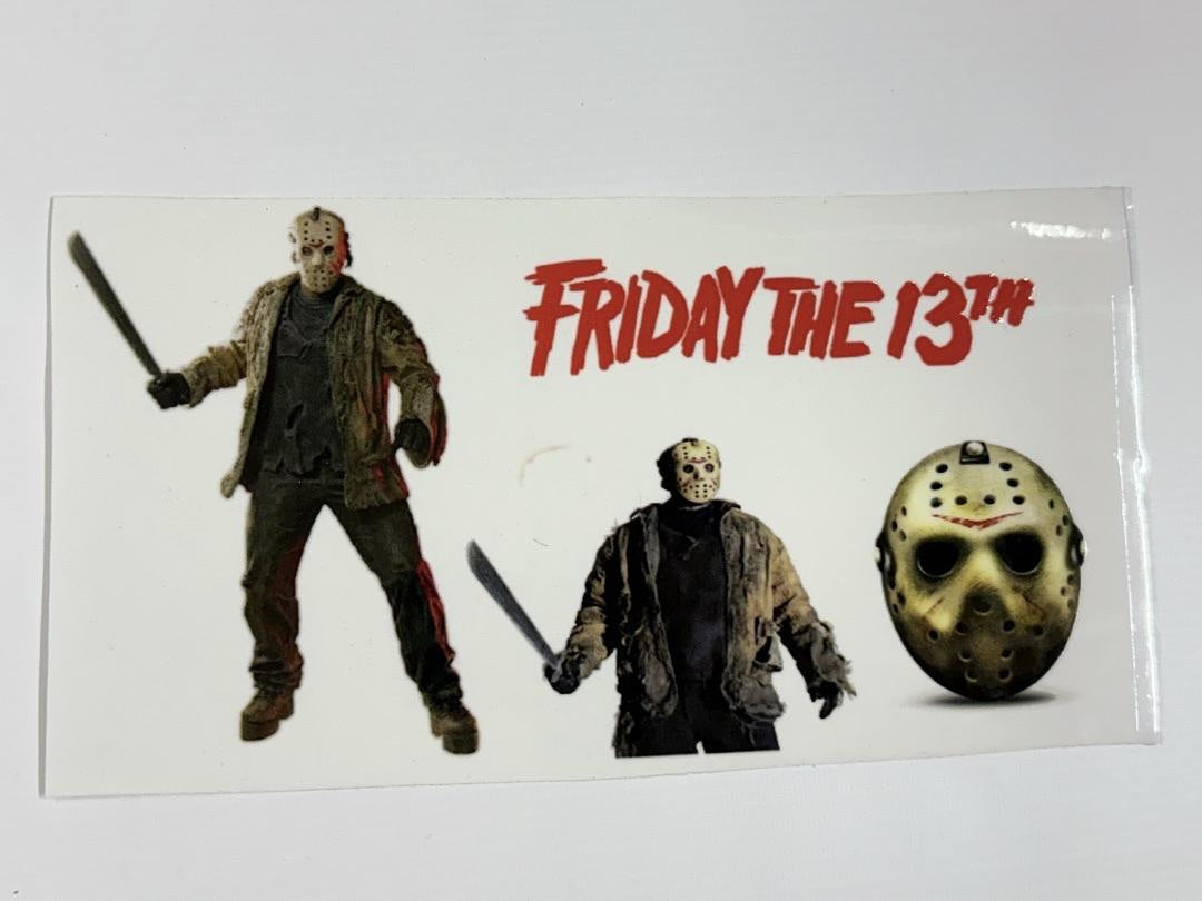 Jason Friday The 13th UV Sticker
