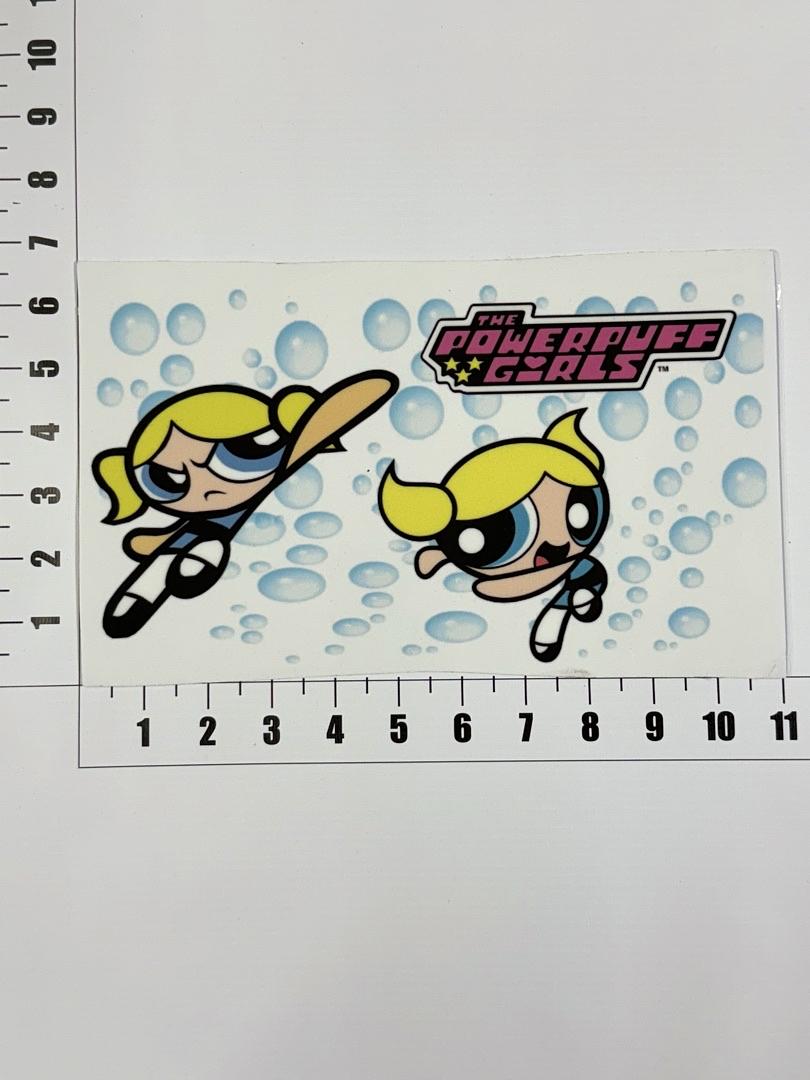 Bubbles Powerpuff Girls UV Sticker