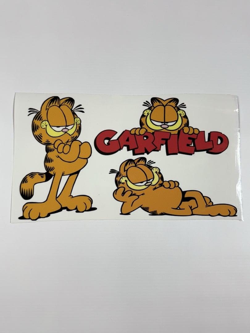 Garfield Cartoon UV Sticker