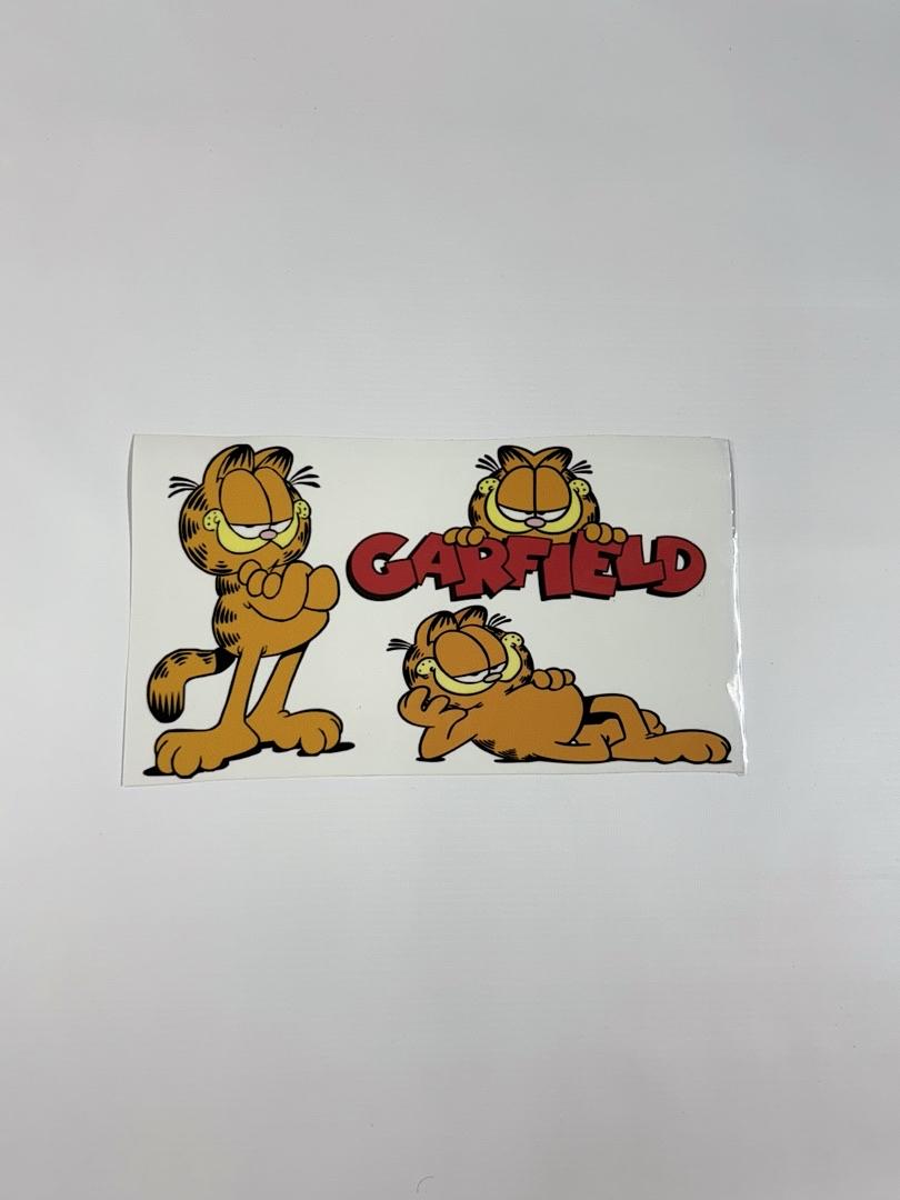 Garfield Cartoon UV Sticker