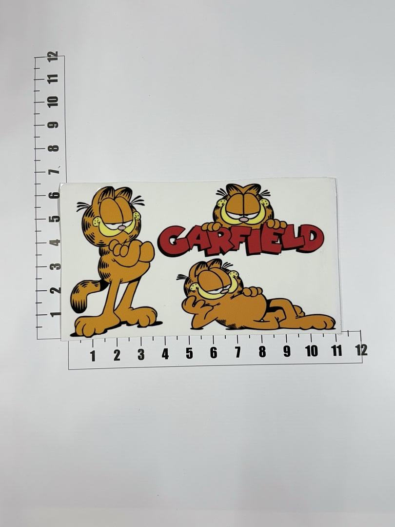 Garfield Cartoon UV Sticker