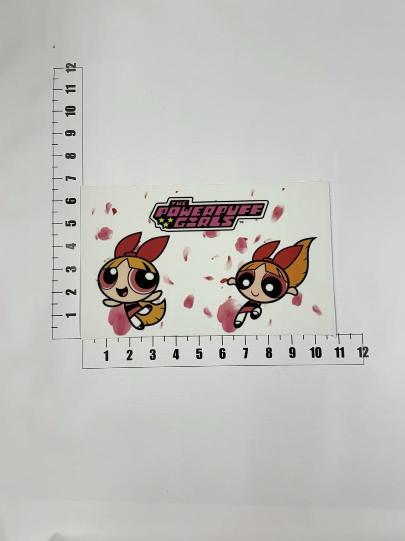 Blossom Powerpuff Girls UV Sticker